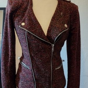 Boucle tweed blazer